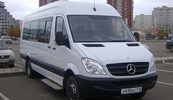 Транспорт для гостей Mercedes-Benz Istana № L2851, белый