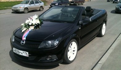 Автомобиль на свадьбу № Ч2869 - Транспортная компания Черный кабриолет