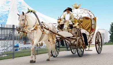 Автомобиль на свадьбу № К2893 - Конные экипажи Карета Золушка