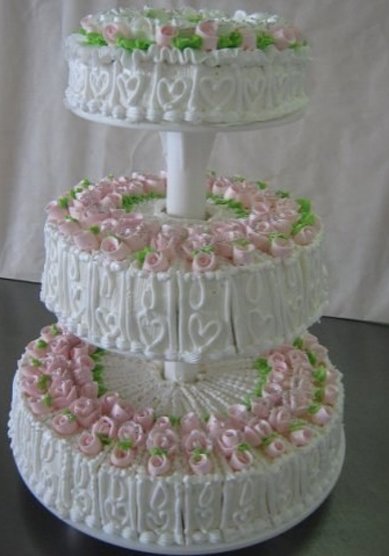 Торт на свадьбу Р110681 - Кондитерская Радуга вкуса