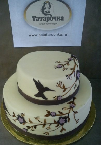 Свадебный торт S001 (Т110706) - Кондитерский цех Татарочка