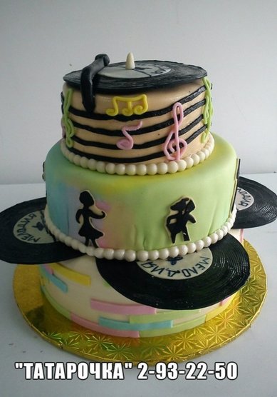 Торт на свадьбу Т110707 - Кондитерский цех Татарочка