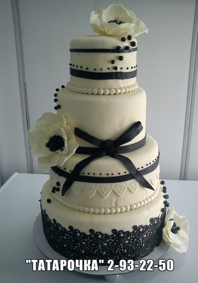 Торт на свадьбу Т110711 - Кондитерский цех Татарочка