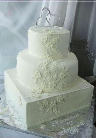 Свадебный торт В110750 - Кондитерская Ванила