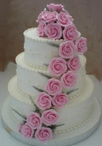 Торт на свадьбу В110753 - Кондитерская Ванила