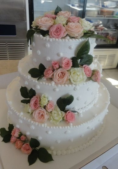 Торт на свадьбу П110781 - Кондитерская Панорама