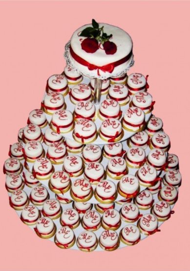 Свадебный торт П20824 - Кондитерская Панорама