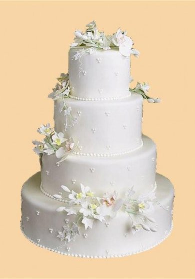 Свадебный торт П20830 - Кондитерская Панорама