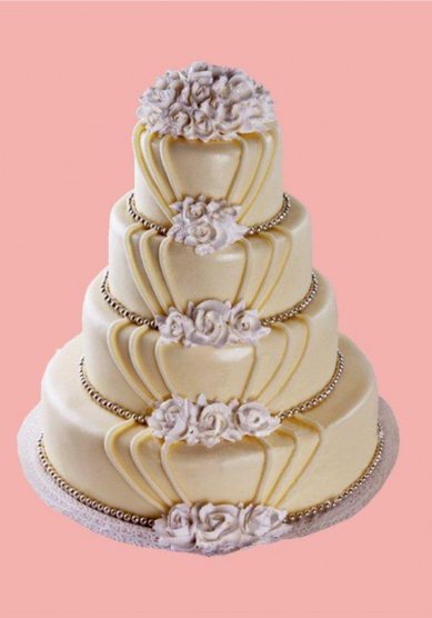 Свадебный торт П20832 - Кондитерская Панорама