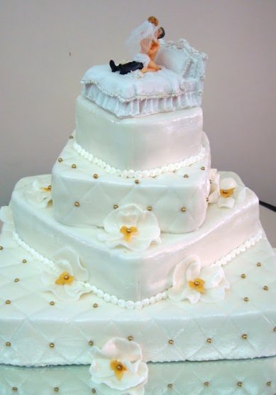 Свадебный торт М24722 - Фабрика кондитерских изделий Малиновый щербет