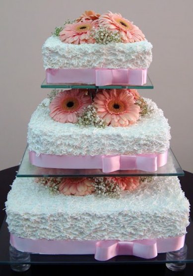 Свадебный торт М24728 - Фабрика кондитерских изделий Малиновый щербет