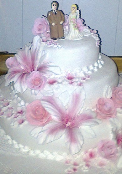 Свадебный торт Р28926 - Кондитерская Радуга вкуса