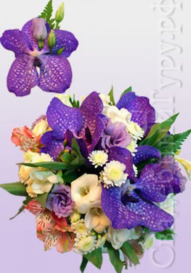 Букет Л3542 - Салон цветов Люблю!