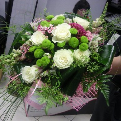 Букет А4392 - Студия цветочного дизайна Альянс-Флористика