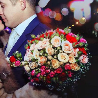 Букет Л6114 - Салон цветов Люблю!