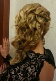 Cвадебная прическа Н20708 в греческом стиле