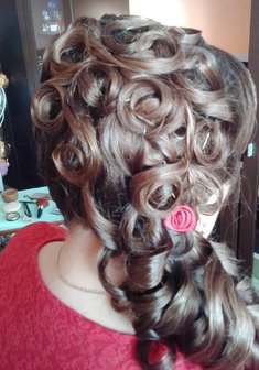 Cвадебная прическа Н20713 в греческом стиле