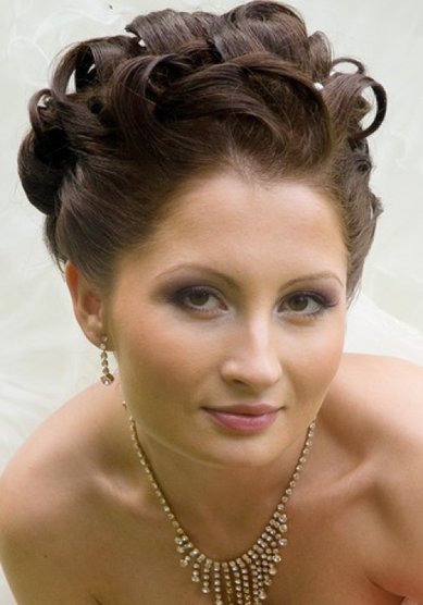 Прическа на свадьбу Г12906 - Стилист-визажист Гузель Зарипова