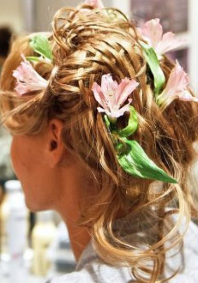 Прическа на свадьбу И12922 - Имидж-студия Оксаны Павлиновой