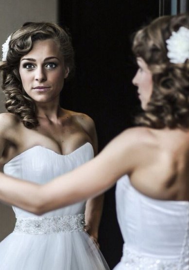 Прическа на свадьбу Свадебная прическа (Г16962) - Стилист-визажист Гильдия свадебных стилистов...