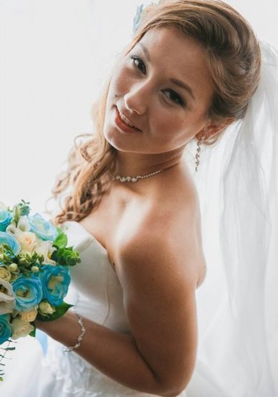 Прическа на свадьбу Свадебная прическа (Г16982) - Стилист-визажист Гильдия свадебных стилистов...