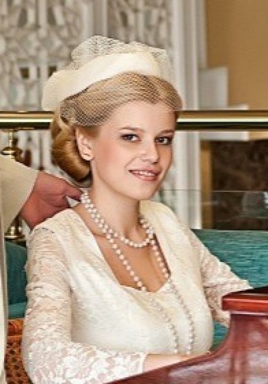 Прическа на свадьбу Л20636 - Стилист-визажист Людмила Суханова