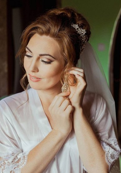Прическа на свадьбу И20662 - Стилист-визажист Ильсияр Габдрахманова