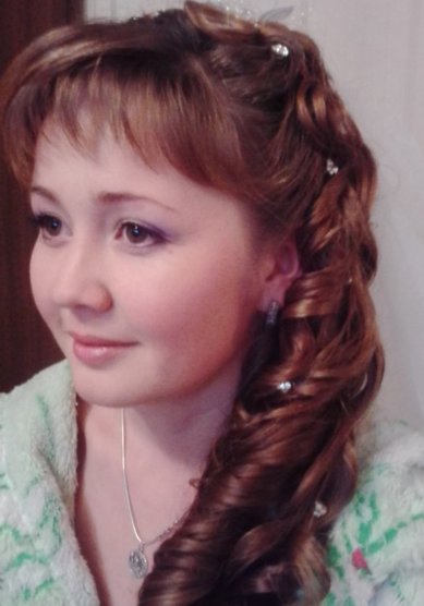 Прическа на свадьбу Н20710 - Стилист-визажист Наталия Кузнецова