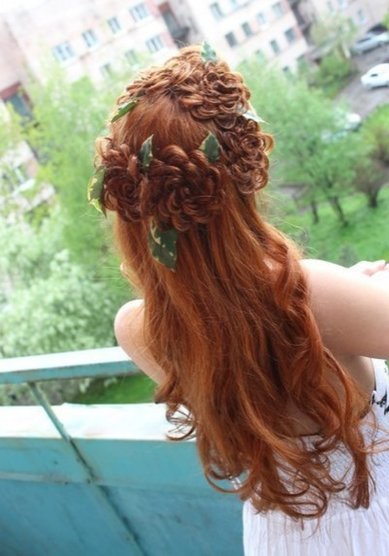 Прическа на свадьбу Н20718 - Стилист-визажист Наталия Кузнецова