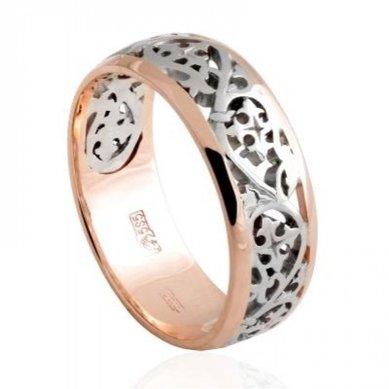 Обручальное кольцо 1-3017-C-N-C14441 - Казанский ювелирный завод Culon