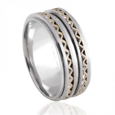 Обручальное кольцо C14449 - Казанский ювелирный завод Culon