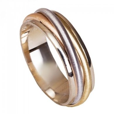 Обручальное кольцо 1-2173-M-N-C14457 - Казанский ювелирный завод Culon