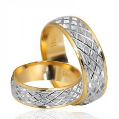 Обручальные кольца 1-2091-C-N | 1-2091-C-N-C14473 - Казанский ювелирный завод Culon