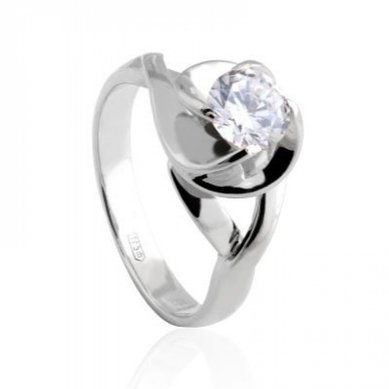 Помолвочное кольцо 1-3061-R-F-C14475 - Казанский ювелирный завод Culon