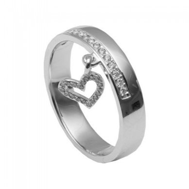 Помолвочное кольцо 1-1390-W-D-C14477 - Казанский ювелирный завод Culon