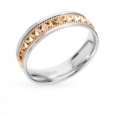 Обручальное кольцо 69733-S14490 - Ювелирный салон Sunlight в Казани