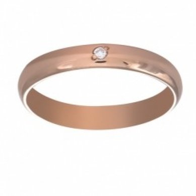 Обручальное кольцо 111238-1-А14506 - Завод ювелирных изделий Алмаз (ЗАО)