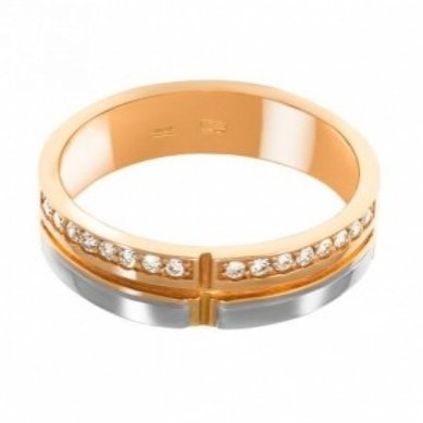 Обручальное кольцо 141857-А14515 - Завод ювелирных изделий Алмаз (ЗАО)