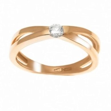 Помолвочное кольцо 111862-А14530 - Завод ювелирных изделий Алмаз (ЗАО)