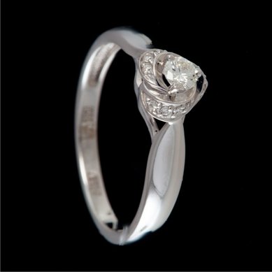 Помолвочное кольцо Э14542 - Cеть ювелирных салонов Эксклюзив