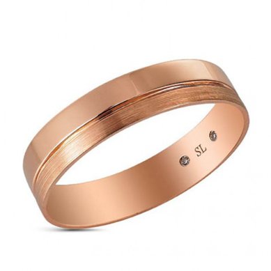 Обручальное кольцо S2407 - Ювелирный салон Sunlight в Казани