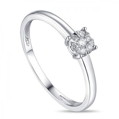 Помолвочное кольцо R2011-1851358AXD-R17-М7405 - Ювелирный бренд Московский ювелирный завод в Казани...