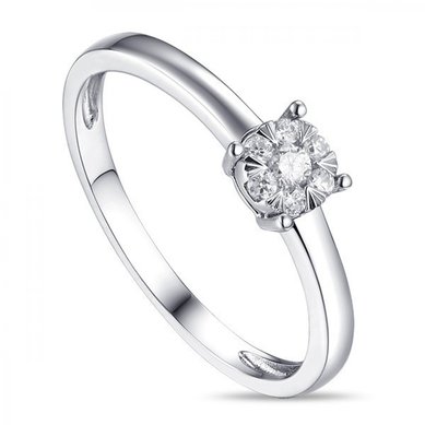 Помолвочное кольцо R2011-1851359AXD-R17-М7406 - Ювелирный бренд Московский ювелирный завод в Казани...