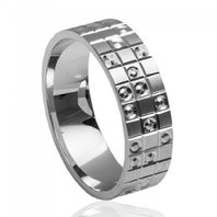 Обручальное кольцо 1-2119-W-N-C14467