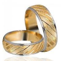 Обручальное кольцо 1-2095-C-N | 1-2095-C-N-C14472