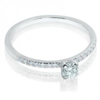 Помолвочное кольцо 1-1115-W-D-C14485