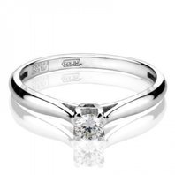 Помолвочное кольцо 1-1089-W-D-C14486