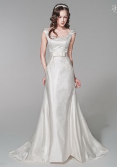 Свадебное платье C19306. Силуэт Русалка (Рыбка), длинное без шлейфа.