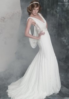 Свадебное платье C19321. Силуэт Русалка (Рыбка), длинное со шлейфом.