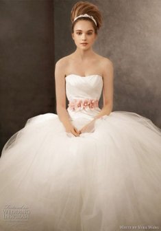 Свадебное платье B21353. С пышной юбкой, длинное со шлейфом.